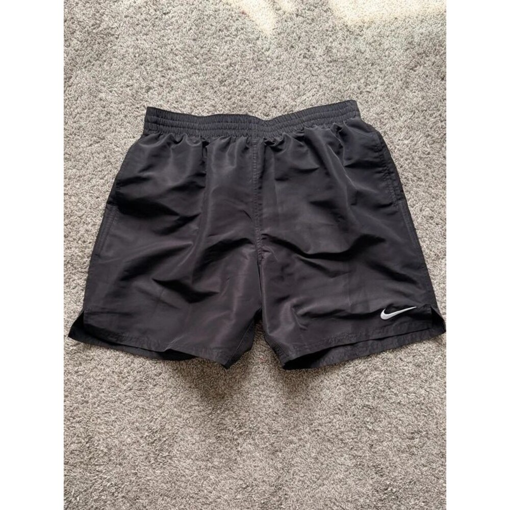 Nike Size Large Mens Woven Flow Black Shorts